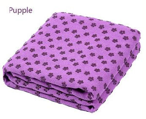 183cm*61cm 72''x24'' Non Slip Yoga Mat Cover Towel Blanket with Free Bag