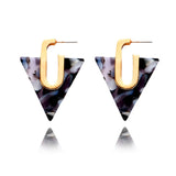 Geometric Acetate Earrings