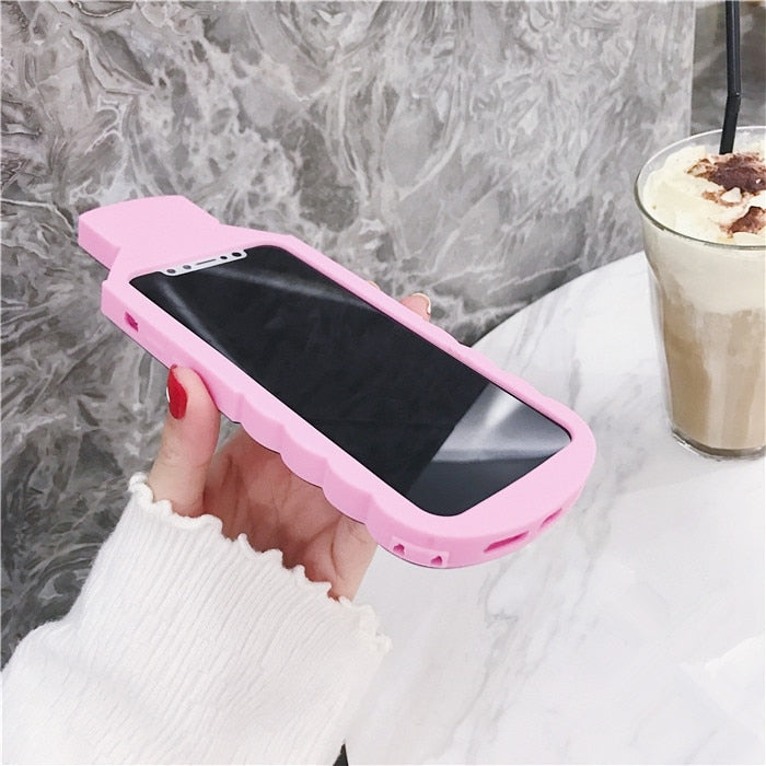 Boys tears Pink Water Bottle Case For iPhone