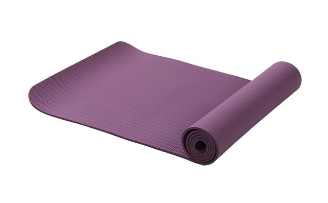 6MM TPE Non-slip Yoga Mats For Fitness yoga Pilates