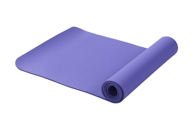 6MM TPE Non-slip Yoga Mats For Fitness yoga Pilates