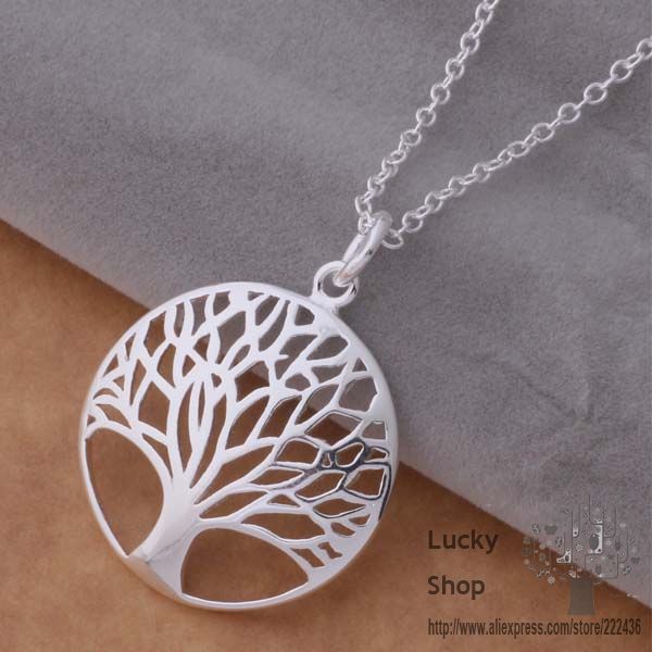 925 sterling silver tree of life necklace