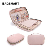 BAGSMART  Travel Jewelry Organizer Cosmetics Bags