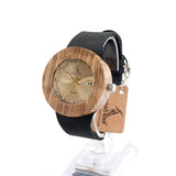 BOBO BIRD  Bamboo Watches With Leather and Quartz