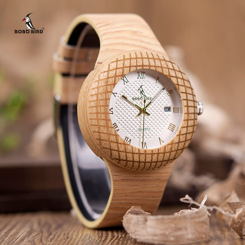 BOBO BIRD Wooden Quartz Watch