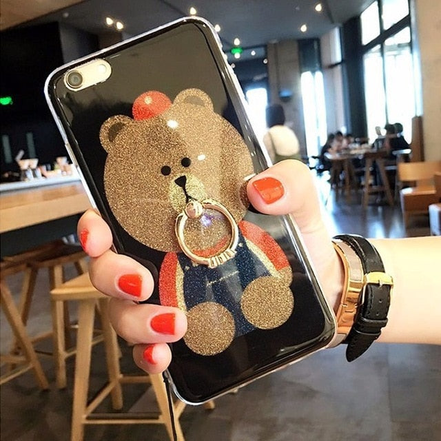 Bear Bling Case For iPhone