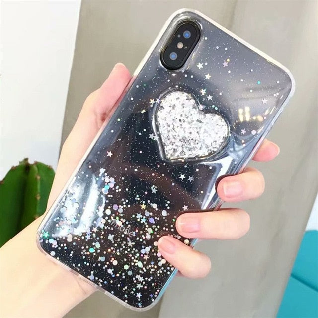 Liquid Glitter Case For iPhone