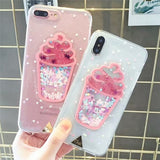 Liquid Glitter Case For iPhone