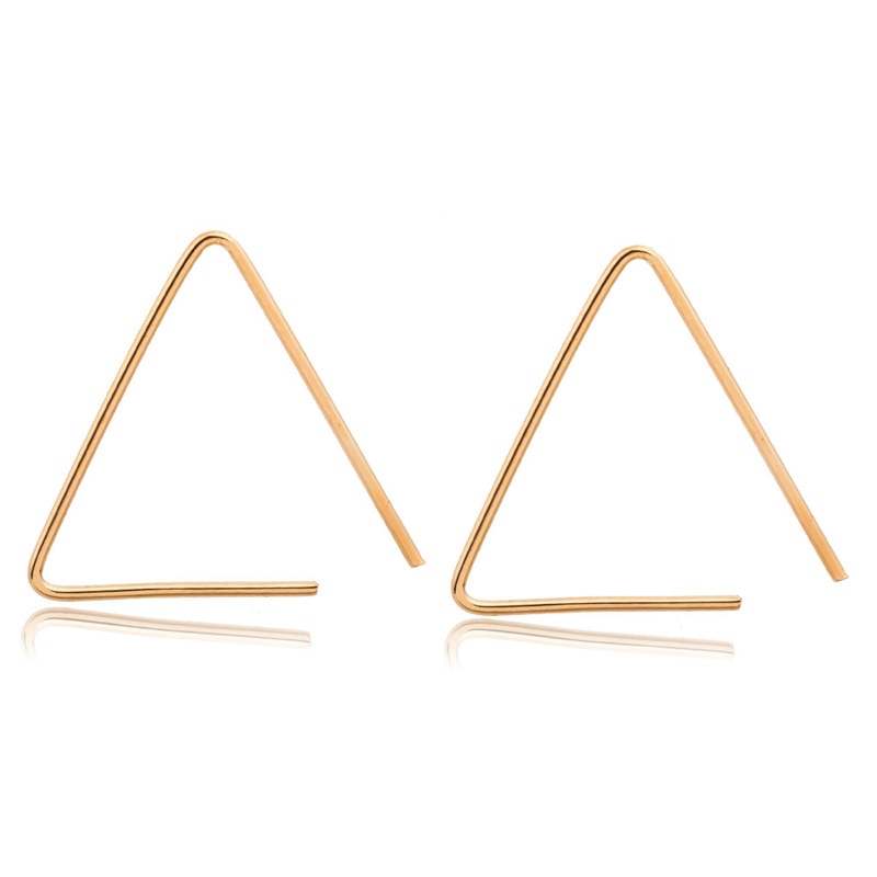 Retro Triangle Earrings