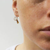 scissors earrings