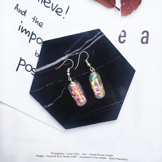 Creative Personality Candy Earrings