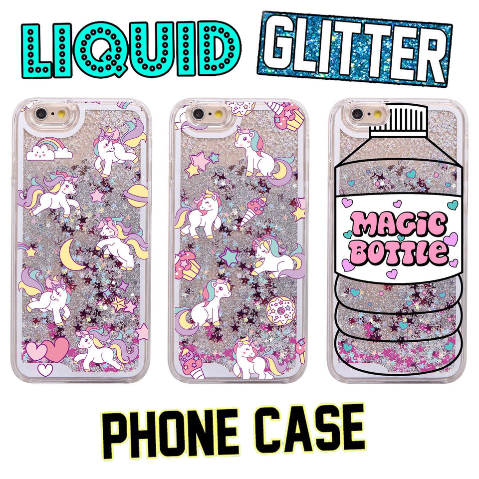 Glitter Liquid case For iPhone