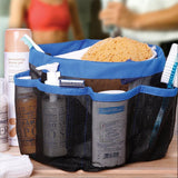 Quick Dry Hanging Toiletry and Bath Organizer with 8 Storage Pockets, Perfect Travel Bag