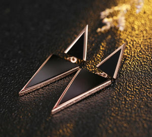 Irregular Triangle Earrings