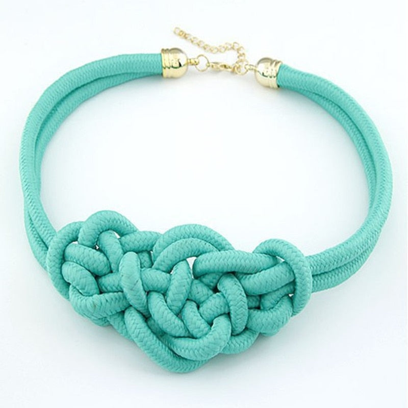 Rope Knot Necklace