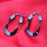 Irregular Stainless Steel Distorted Earrings