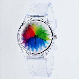Transparent  Silicon Watch