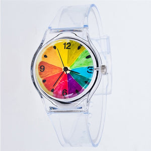 Transparent  Silicon Watch