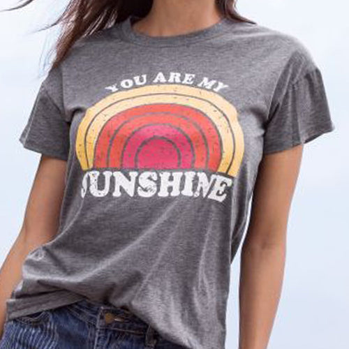 You Are My Sunshine Rainbow T-Shirt