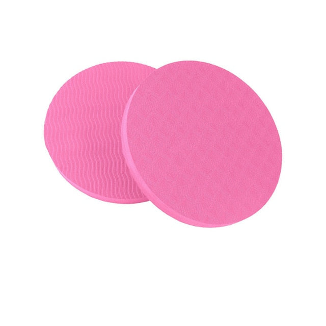 Yoga Mats Stability Training Cushions. Round Workout Elbow Head Knee Pads Eliminate Wrist Pain