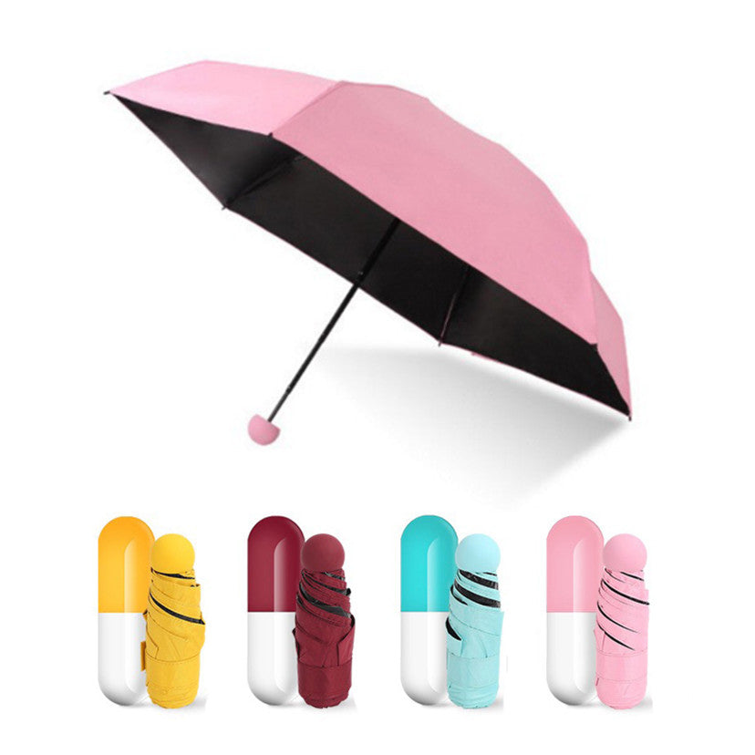 Windproof Pocket Umbrella - Capsule