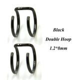 Stainless Steel Double and Triple Hoop Ear Cuff