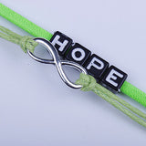 Everlasting Hope Green Bracelet