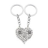 2 Pcs Love Couple Keychain. Various designs to fit every person and occasion