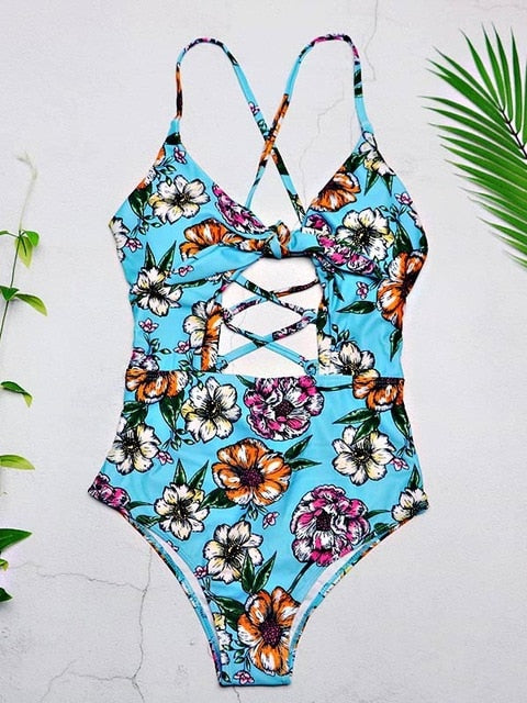 Sexy Strappy Swimsuit